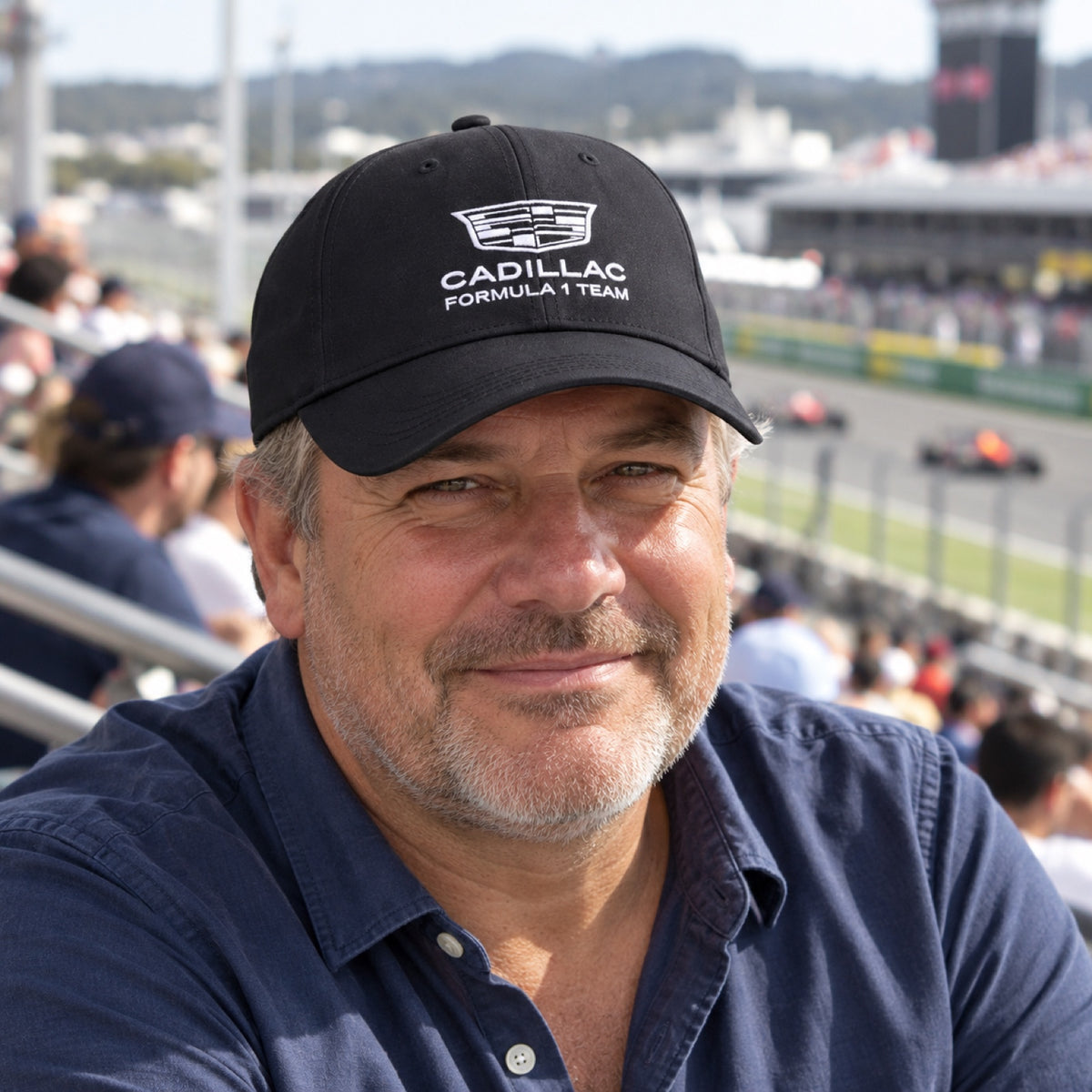 Sergio Perez Cadillac F1 x Tommy Hilfiger Cap – Team Edition – Illustrationsfoto (KI)