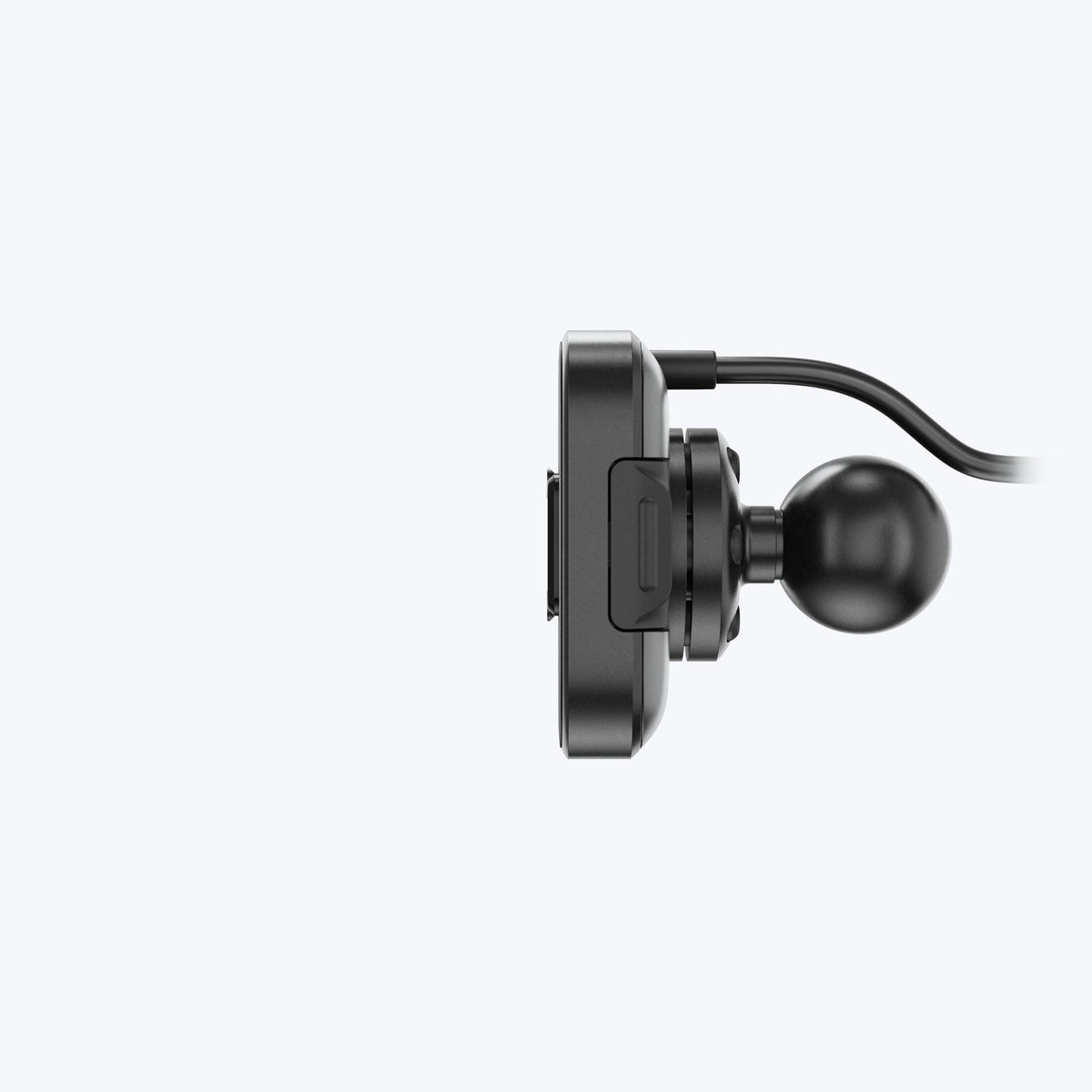 Motorradhalterung Peak Design Motorcycle Mount - 1"-Kugelkopfadapter, abschließbar mit Ladefunktion - schwarz