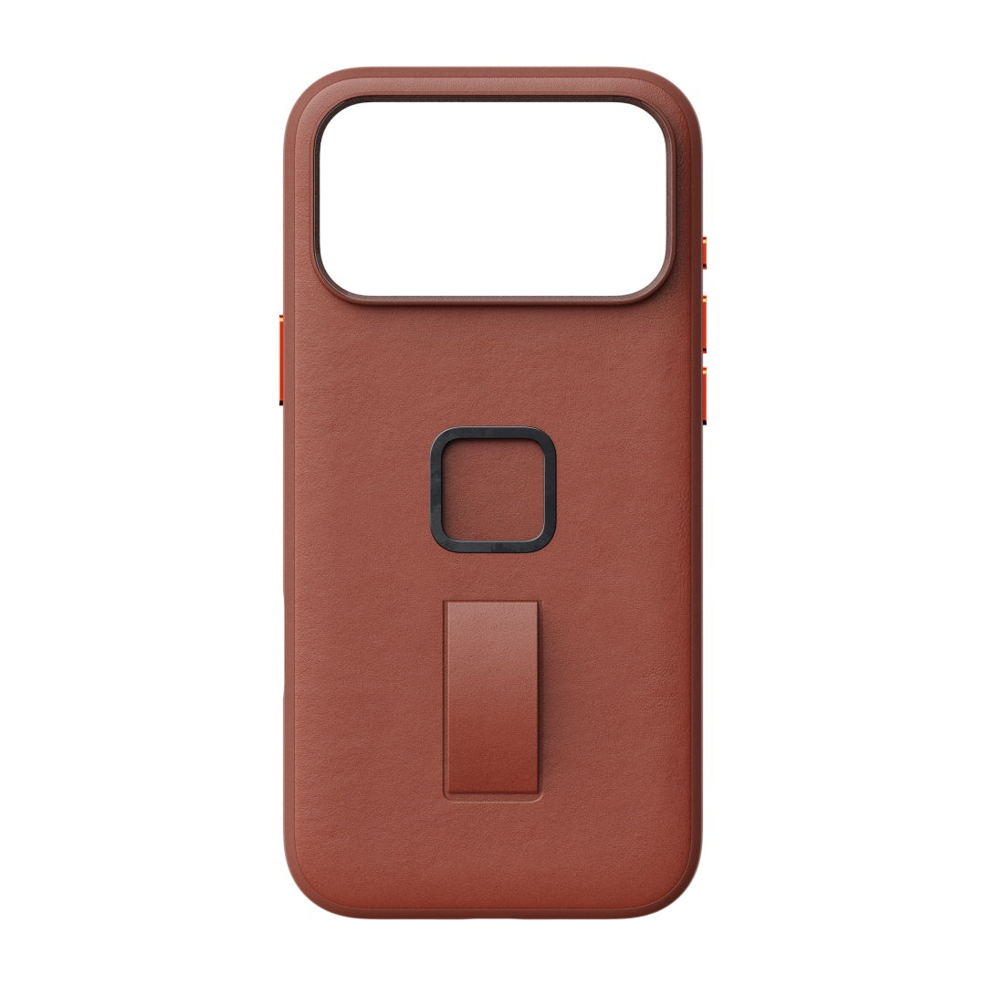 Hülle Peak Design Everyday Loop Case Slimlink für iPhone 18 Pro Max - Redwood Clarino