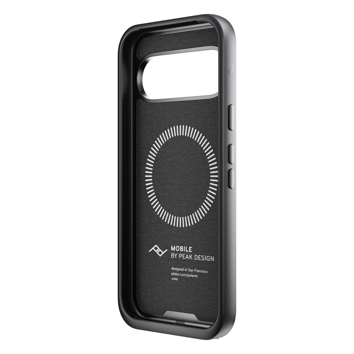 Peak Design Everyday Fabric Case Hülle für Pixel 10 und Pixel 10 Pro - Charcoal