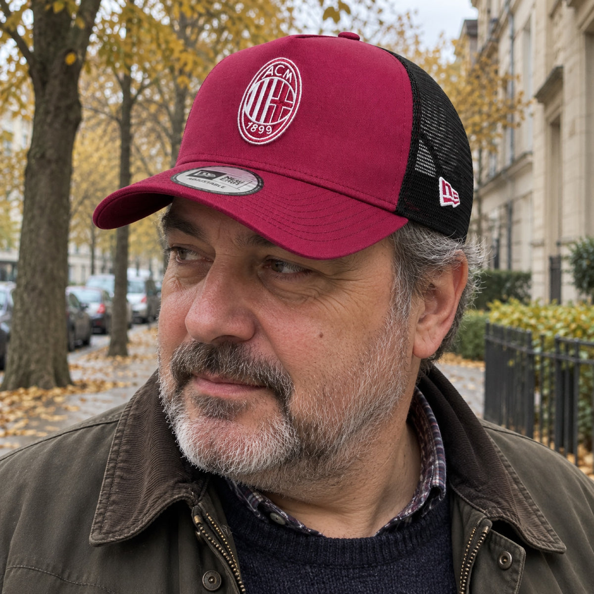 AC Milan EF Mesh Cap with Logo – ilustrační foto (AI)