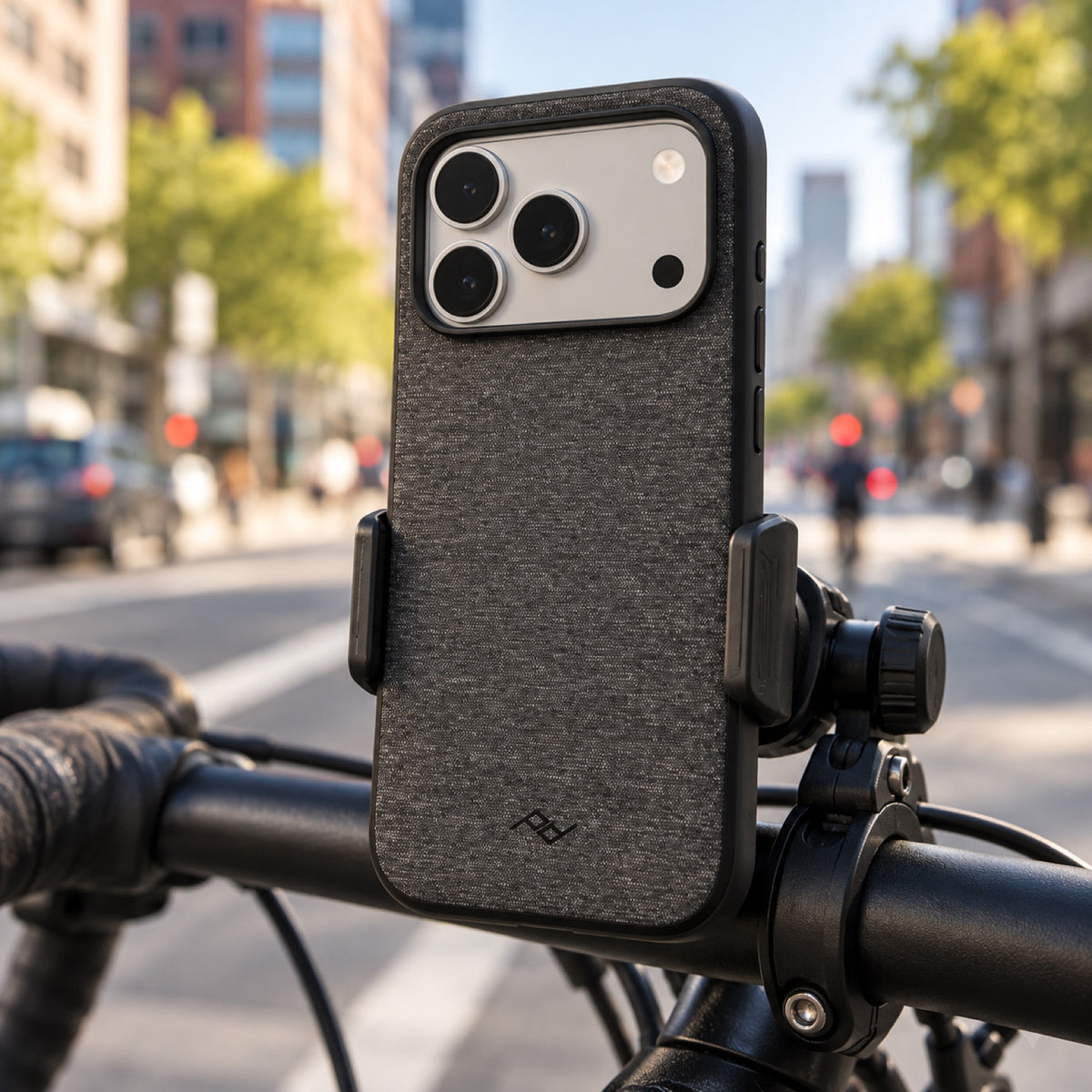 Peak Design Everyday Case Non-Slimlink iPhone 18 Pro – Charcoal – illustrative photo (AI)