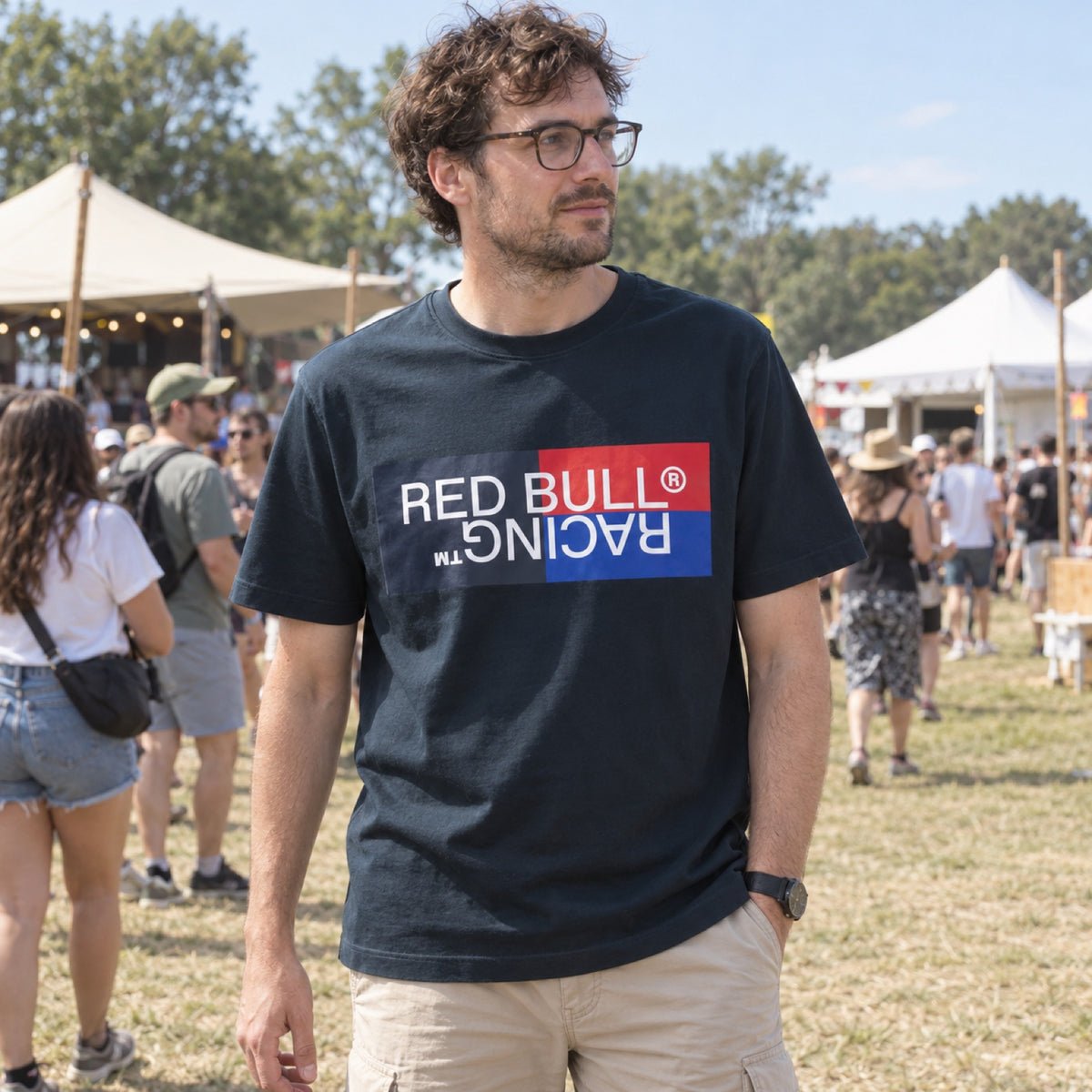 Pepe Jeans – Red Bull Racing T-Shirt – Navy – ilustrační foto (AI)