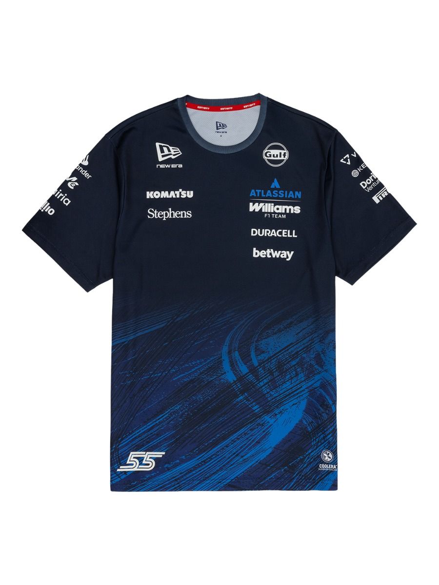 Williams F1 Team #55 Carlos Sainz T-shirt - team edition