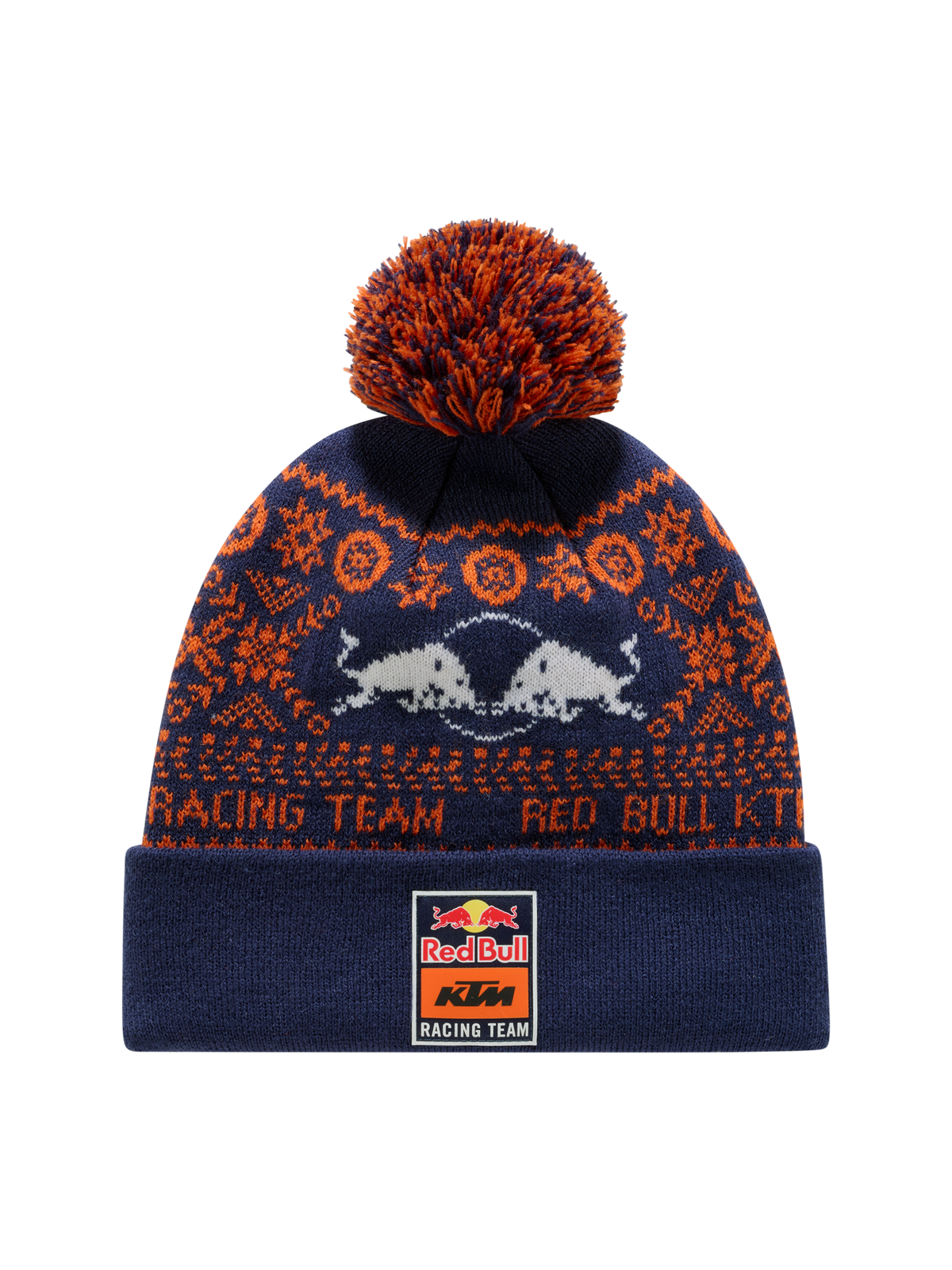 KTM Red Bull Racing Bommelmütze mit Logo – Christmas Edition