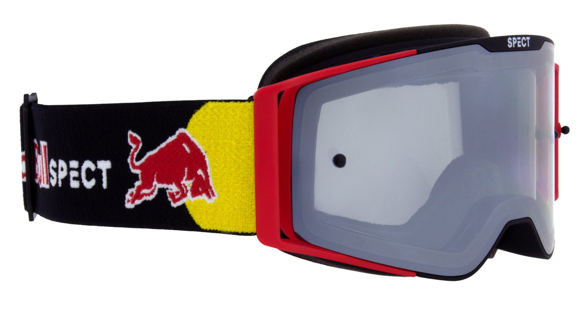 Red Bull Spect Motocrossbrille TORP schwarz-rot mit Rauchglas