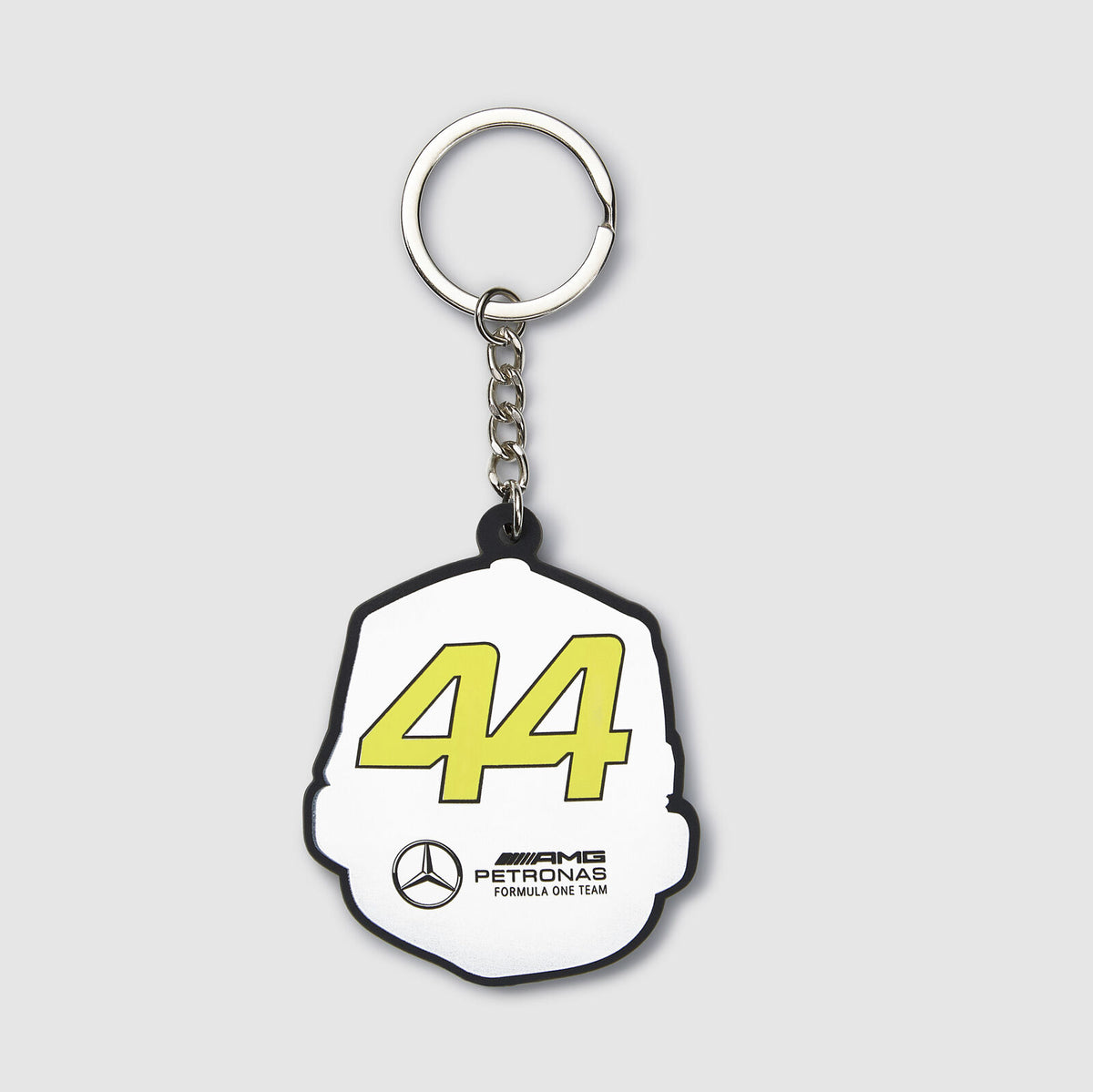Lewis Hamilton Schlüsselanhänger – Mercedes AMG F1 mit LH-Motiv