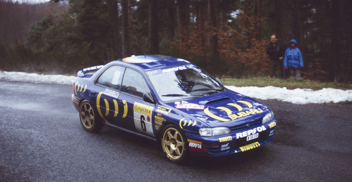 Modell Subaru Impreza 555 Rallye Monte Carlo 1995 P. Liatti – A. Alessandrini