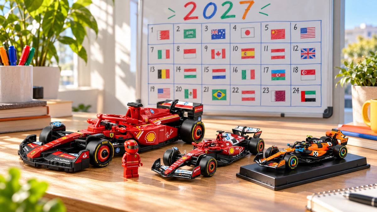 F1 2027 calendar: all races and start times in Czech time – illustrative image created with AI