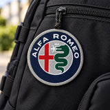 Alfa Romeo Logo Patch – 75 mm – illustrative photo (AI)