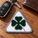 Alfa Romeo Quadrifoglio Patch – 50 mm – illustrative photo (AI)