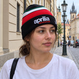 Aprilia BE A RACER Beanie with Logo – ilustrační foto 2 (AI)
