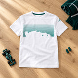Aston Martin F1 Team GRAPHIC Kids' Fan T-Shirt – White – 152 cm – illustrative photo (AI)