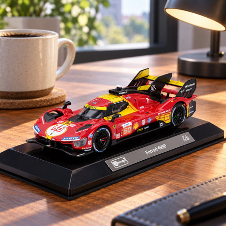 Ferrari 499P #50 Le-Mans-Sieger 2024 Modell 1:43 – Bburago – Illustrationsfoto (KI)