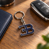 Bugatti Logo Keyring – illustrative photo (AI)