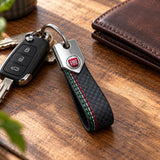 Fiat BAND Carbon Keyring – illustrative photo (AI)