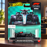 Hot Wheels F1 Premium Modell – George Russell Mercedes AMG Petronas F1 – Illustrationsfoto (KI)