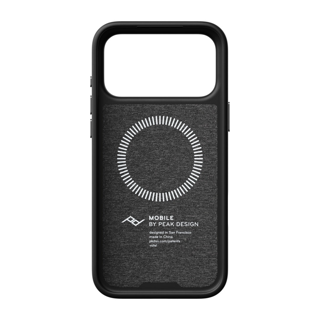 Hülle Peak Design Everyday Case Non-Slimlink für iPhone 18 Pro Max - Charcoal