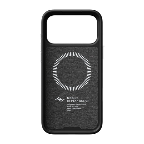 Hülle Peak Design Everyday Case Non-Slimlink für iPhone 18 Pro Max - Charcoal