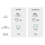 Packwürfel Peak Design Packing Cube Small v2 Charcoal