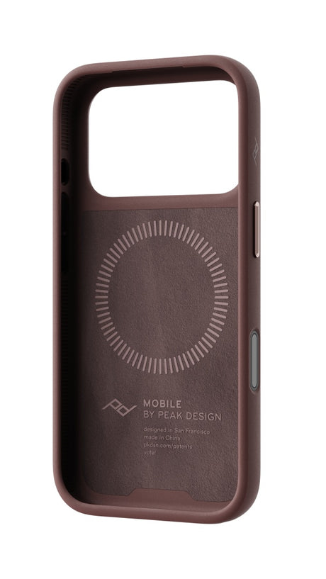 Hülle Peak Design Everyday Case Non-Slimlink für iPhone 18 Pro - Dusk Clarino