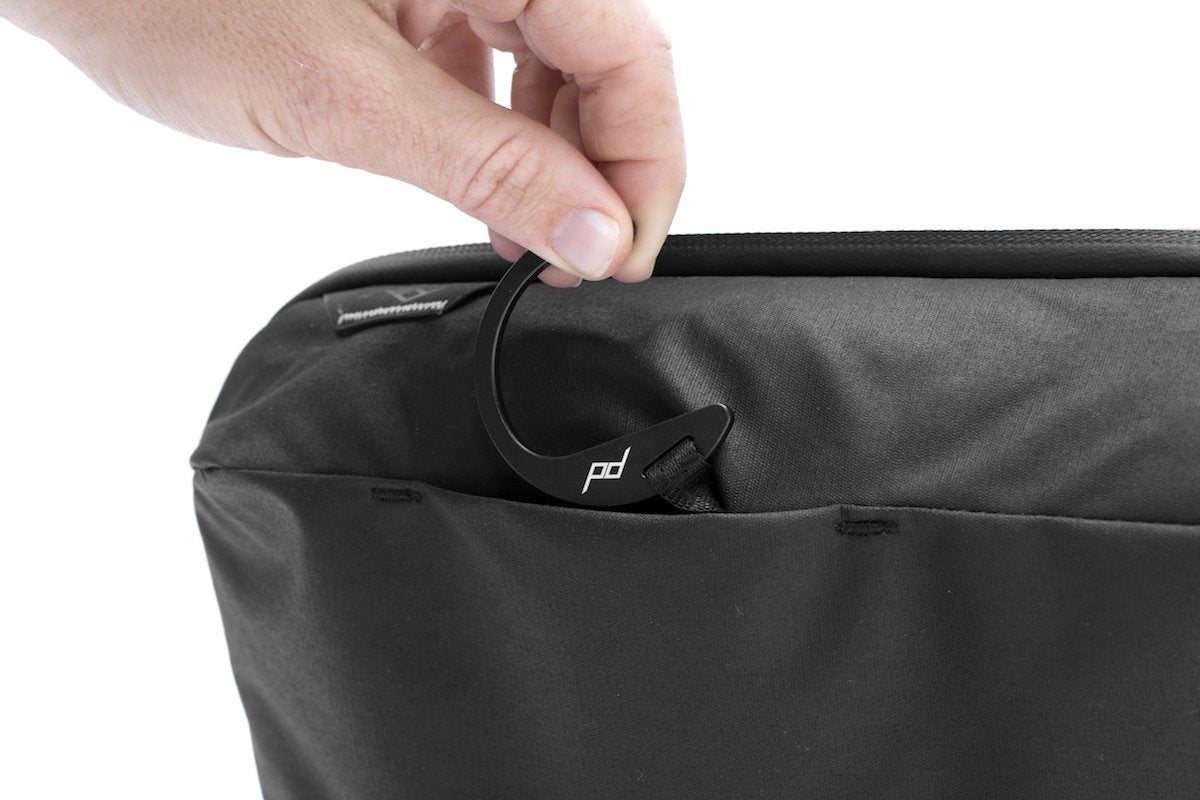 Kulturbeutel Peak Design Wash Pouch schwarz