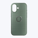 Peak Design Everyday Fabric Case Hülle für iPhone 17 Standard - Sage