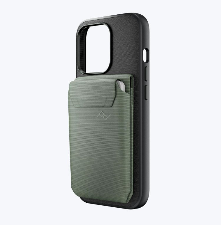 Geldbörse mit Ständer Peak Design Wallet Stand - Sage
