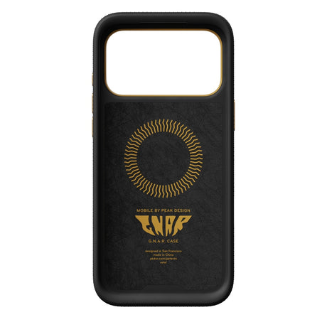 Hülle Peak Design GNAR Case für iPhone 18 Pro Max - schwarz