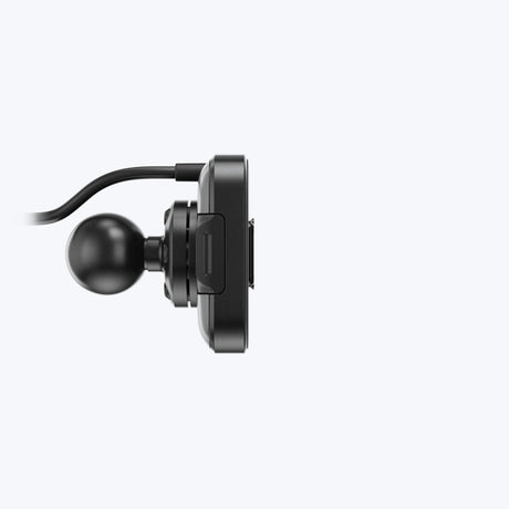 Motorradhalterung Peak Design Motorcycle Mount - 1"-Kugelkopfadapter, abschließbar mit Ladefunktion - schwarz