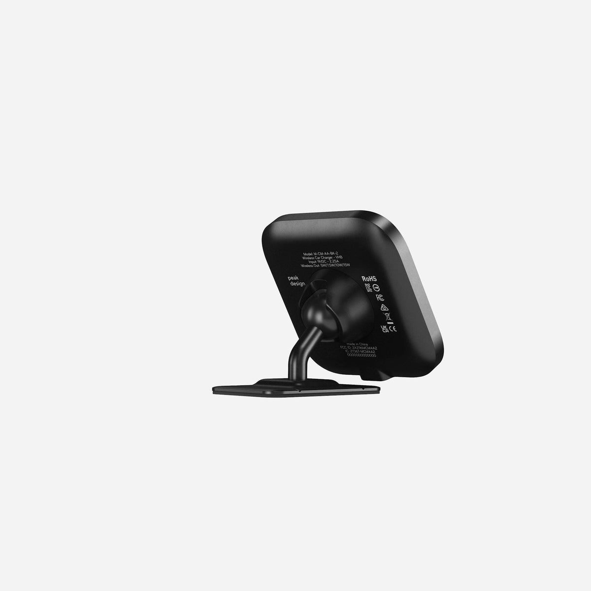 Peak Design Car Mount - VHB - Charging V2 - Black