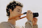 Peak Design Form - leather camera neck strap - Amber