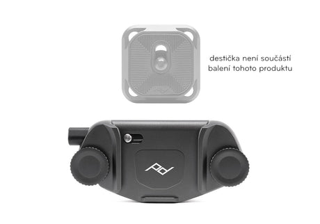 Peak Design Capture (v3) silver - without plate