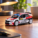 IXO Škoda Fabia Rally2 EVO Model – Barum Rallye Zlín 2022 #4 Kopecký – Hloušek – illustrative photo (AI)