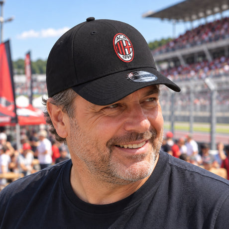 AC MILAN 9FORTY CORE Cap – Schwarz – Illustrationsfoto (KI)