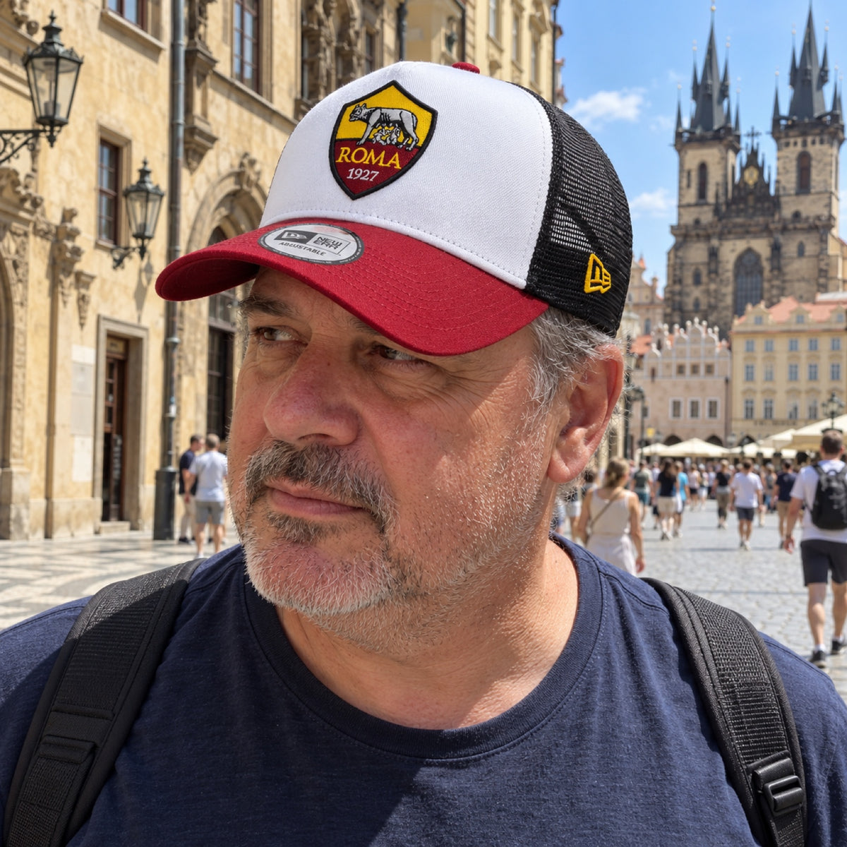 AS Roma EF Mesh Cap with Logo – ilustrační foto (AI)