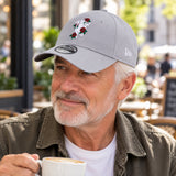 MANCHESTER UNITED 9forty ROSE Cap – Grey – illustrative photo (AI)