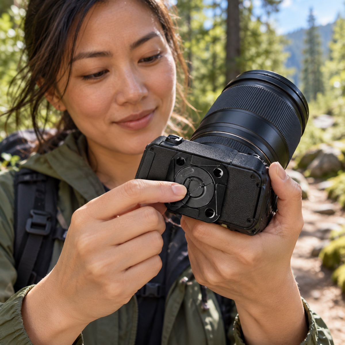 Peak Design Field Plate – illustrative photo (AI)