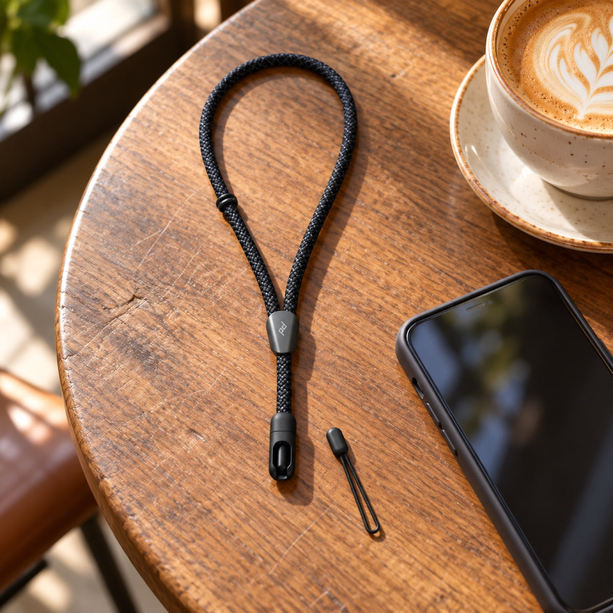 Peak Design Mobile Cuff Strap – Black – illustrative photo (AI)