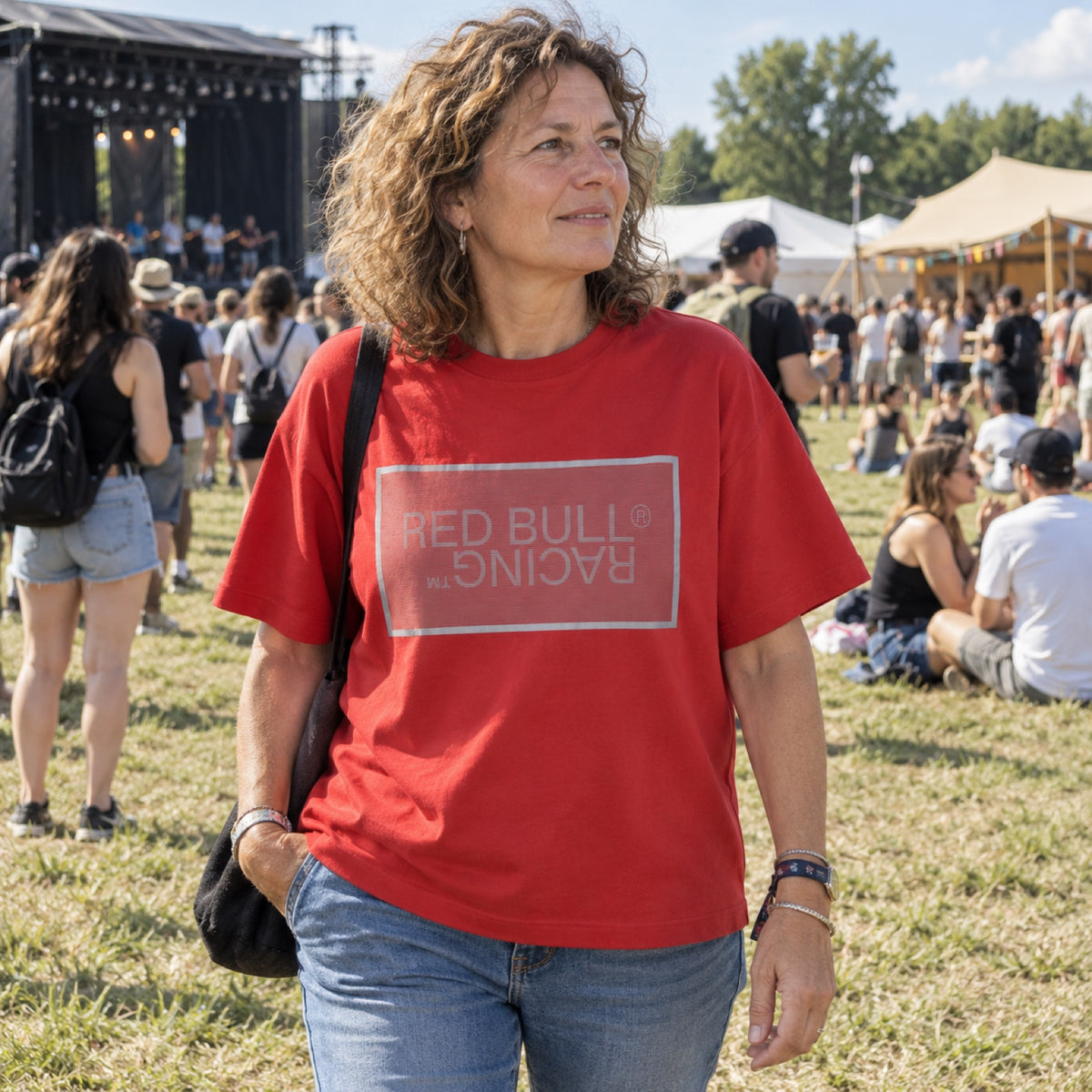 Pepe Jeans – Red Bull Racing T-Shirt – Red – ilustrační foto 2 (AI)