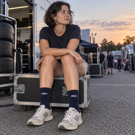 Red Bull Bora Hansgrohe Socks – PRO CYCLING Edition – ilustrační foto 2 (AI)