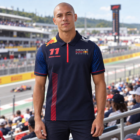 Red Bull Racing F1 Sergio Perez Team Polo – illustrative photo (AI)