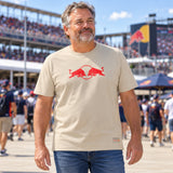 Oracle Red Bull Racing SPARK Edition T-Shirt with Logo – Sand – illustrative photo (AI)