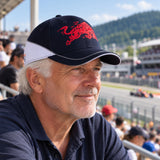 Red Bull Ring Sprint Cap – Dunkelblau – Illustrationsfoto (KI)