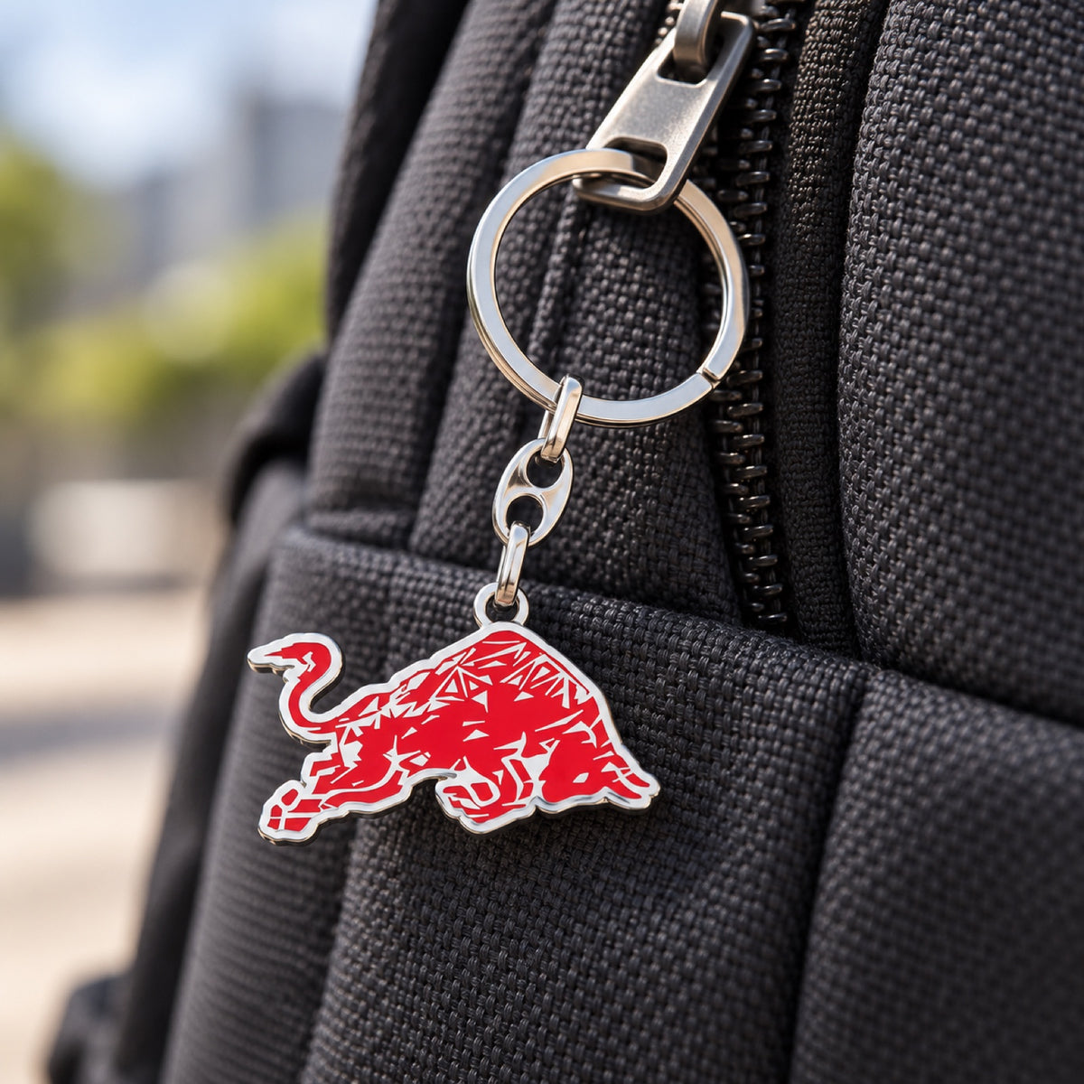 Red Bull Ring Sprint Metal Keyring – illustrative photo (AI)