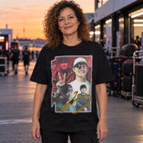 Yuki Tsunoda – Visa Cash App RB F1 Team Fan-T-Shirt – Schwarz – Illustrationsfoto (KI)