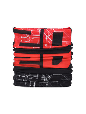Fabio Quartararo FQ20 Neck Warmer – Red/Black