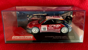Modell Citroën Xsara WRC Rallye Monte Carlo 2003 Carlos Sainz im Maßstab 1:43