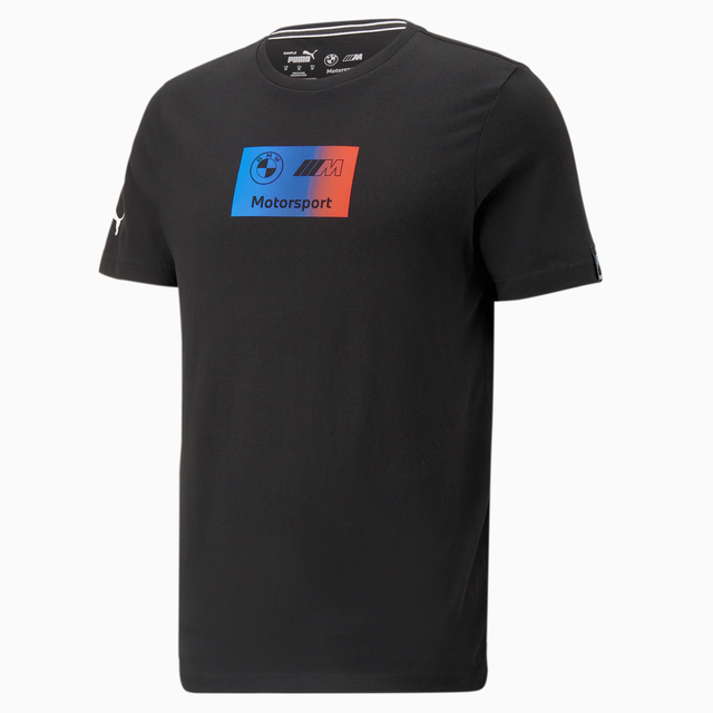 BMW Motorsport black T-shirt with BMW M logo