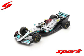 Model Spark Mercedes AMG Petronas W13 E Lewis Hamilton 1:18 Belgian GP 2022